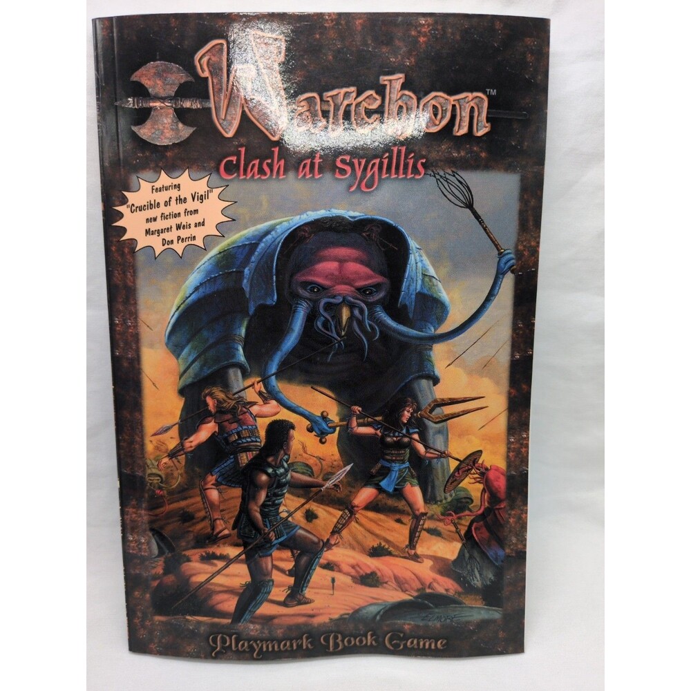 Warchon Clash At Sygillis Playmark Book Game Z-Man Games